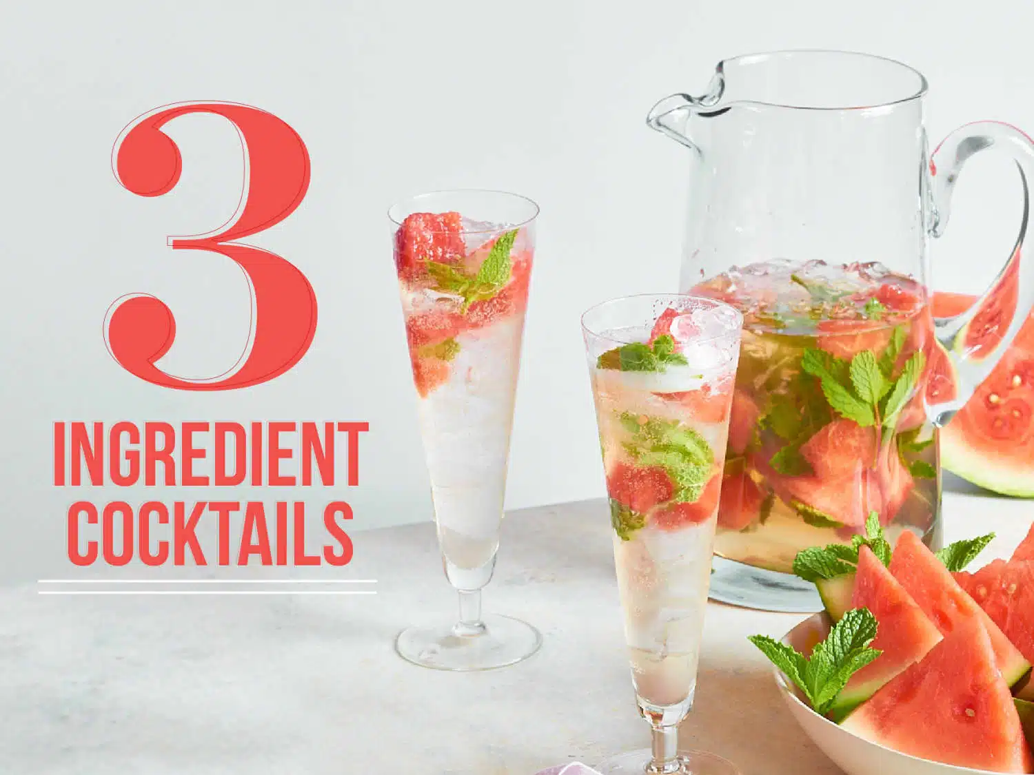 3 Ingredient Cocktails